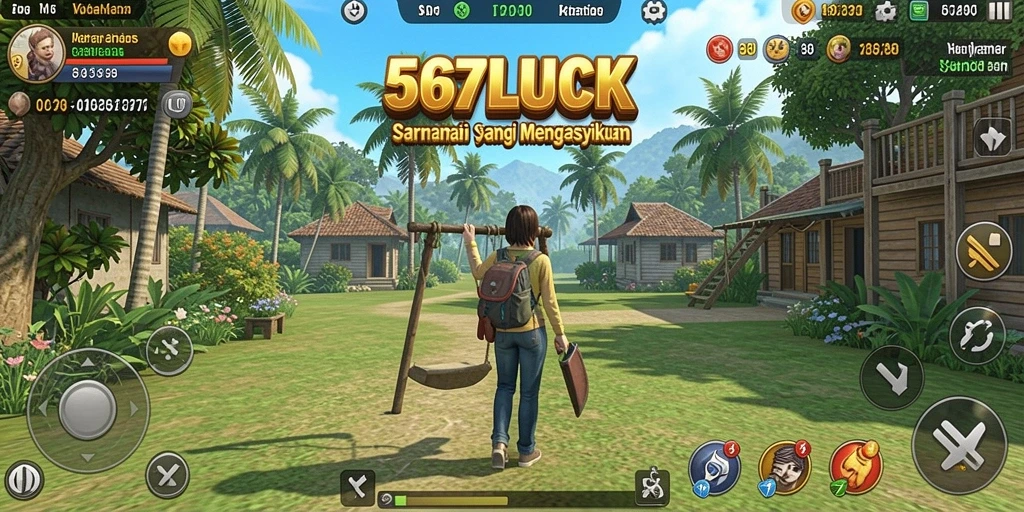 Screenshot gameplay 567LUCK dengan elemen yang menyenangkan.