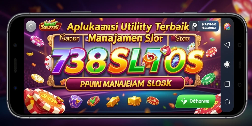 Tampilan antarmuka aplikasi 738SLOTS dengan fitur manajemen slot.