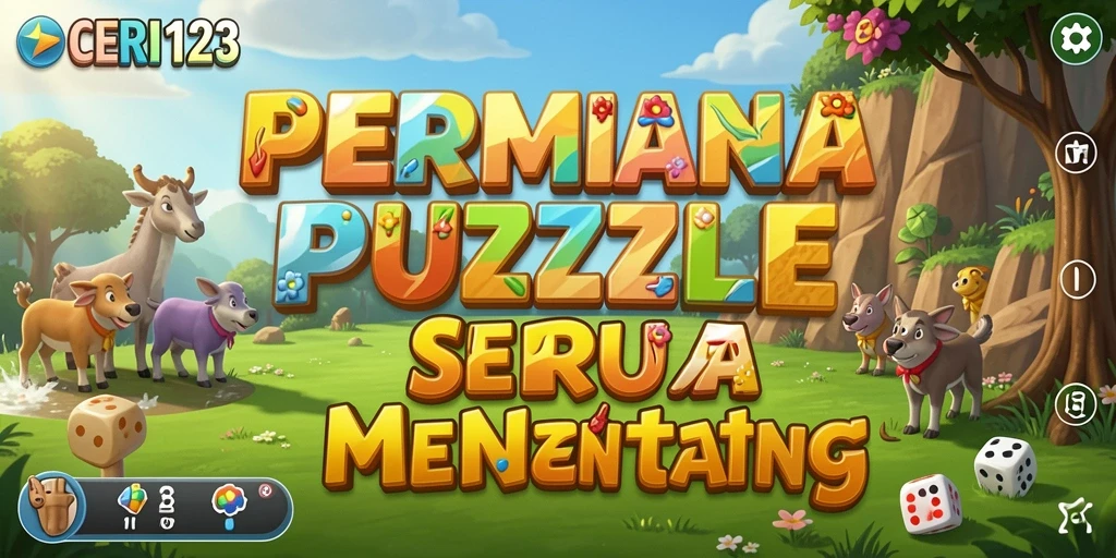 Tampilan gameplay CERI123 yang menarik dan penuh warna.