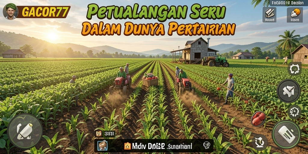GACOR77 menampilkan grafis pertanian yang memukau dan gameplay yang menarik.