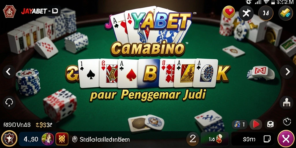 Screenshot gameplay JAYABET memperlihatkan suasana permainan Domino yang seru.