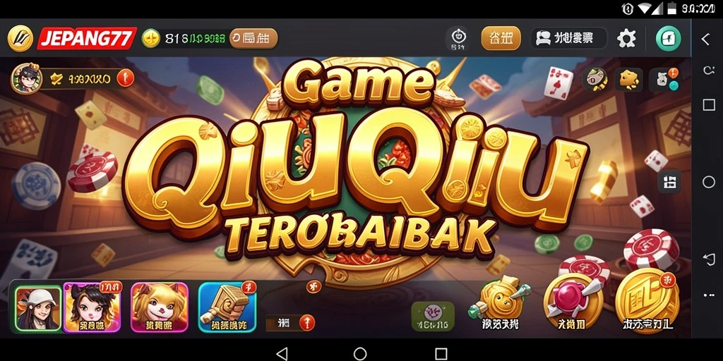 Tampilan gameplay seru dalam JEPANG77 yang penuh strategi QiuQiu.