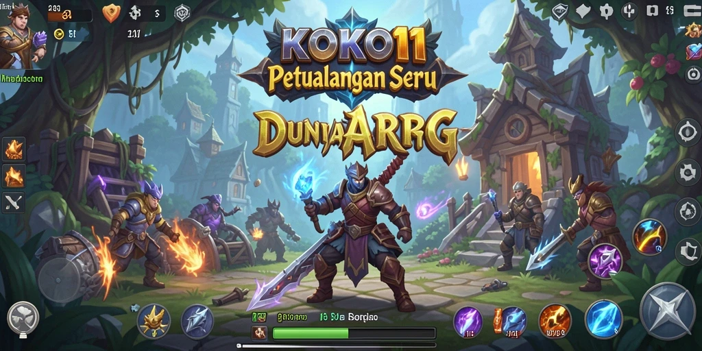 Gameplay menarik KOKO11 yang memikat dengan aksi ARPG.