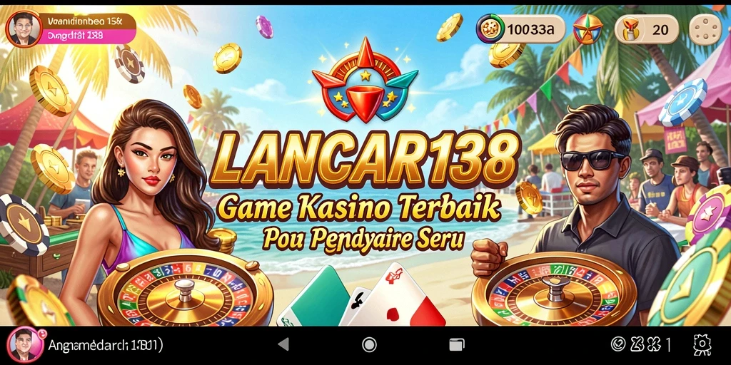 Screenshot gameplay LANCAR138 menampilkan keseruan permainan Kasino.