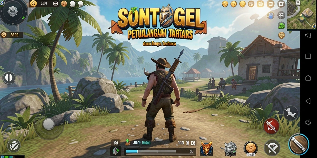 Gameplay SONTOGEL yang menakjubkan dalam dunia terbuka.