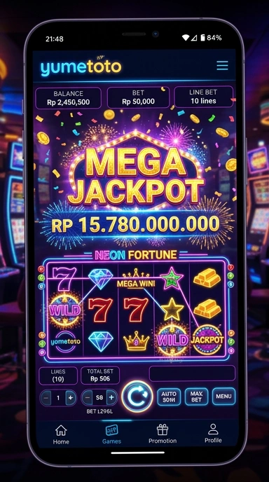 Tampilan aplikasi yumetoto yang mudah dipahami.