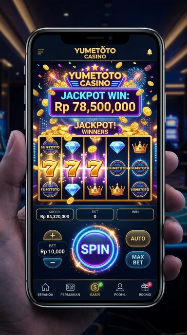 Menu kategori aplikasi di yumetoto yang lengkap.